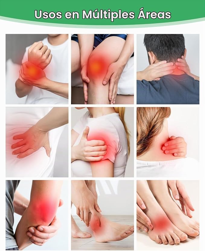 Parches Naturales de Rodilla RK™ – Alivio hasta 8 Horas